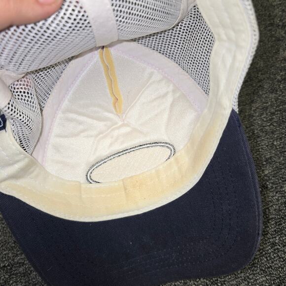 Vineyard Vines Trucker Hat Pink Blue Mesh Cap – Coastal Prep Y2K Dad Hat - Picture 6 of 6